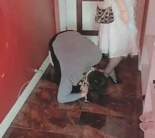 【小猫咪】下班后家奴跪下伺候【双视角版】 bf8396