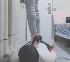 【灵竹】调教小奶狗-踩踏/耳光 bf10961