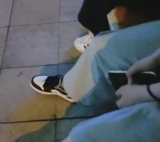 【梵高】真实-成功3个路人踩踏闻鞋 bf11225