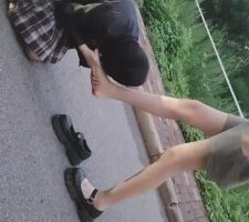 【安若】素人户外耳光羞辱打 bf14934