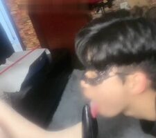 【芸熙】御姐捆绑强制奶狗舔脚 JS220817