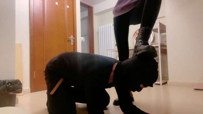 【肉肉】靴子全体重踩踏/舔脏鞋 bf22899