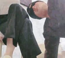 【妮蔻S】小白鞋棉袜训练老狗 bf24818