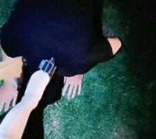 【bibi团】户外遛狗强制舔脏鞋 JS23050301