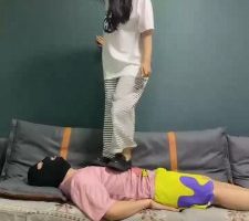 【精神小妹】3S学生主全体重跳踩 bf30718