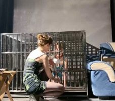 【领主老大】母畜-狗笼圈养/喂食/五花大绑挠痒/道具塞嘴 bf30813