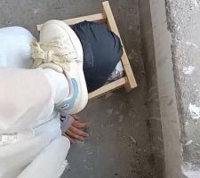 【爱可呀】天台玩弄你们的女神/舔鞋底踩食 bf31787