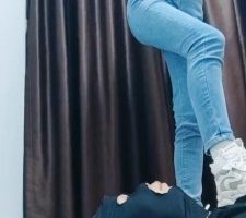 【羌爷】原味白袜裸足闻舔/运动鞋踩踏 bf31974