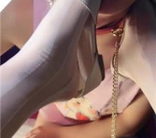 【小痴sama】滴蜡/掐乳/铁链拴狗/鞋尖插嘴/玩狗舌 JS231220-9