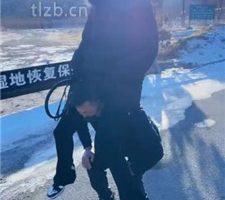 【沐夏夜】户外景区溜双狗 bf37302