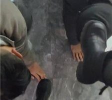 【然而】短靴黑丝-双奴下跪争宠求虐 JS2402019-3