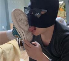 【黑泽兮】帆布鞋白袜-刷鞋狗的最爱【完整版】 JS240301-2