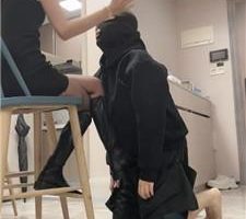 【萬一】情侣主-居高临下长靴踩/清理鞋底/脚喂酸奶踩踏【完整版】bf40018