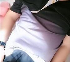 【悦悦大大】白袜脚踩踏/袜子塞嘴 JS240414-28