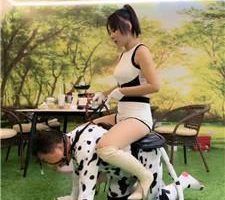 【红焱】长靴白富美S-断头骑/桌底舔脏鞋/长靴踩踏/狗盆喂食 bf41661