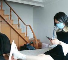 【桉】全体重踩踏/跪舔脏鞋底白袜/鞭打 bf42561