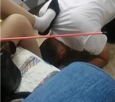 【天韵女皇】重度SP/高跟白袜碾压/踢裆 JS240727-5