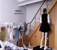 【桉】拖鞋白袜全体重踩踏 JS240807-1