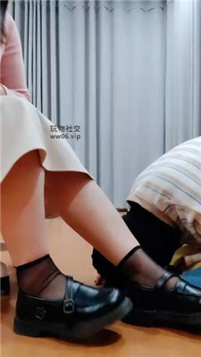 【拽拽】皮鞋短丝跪舔/玉足蹂躏 JS241206-33