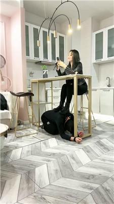 【乔伊】捆绑桌底-短靴踩踏/强制闻白袜【双视角版】 bf48313