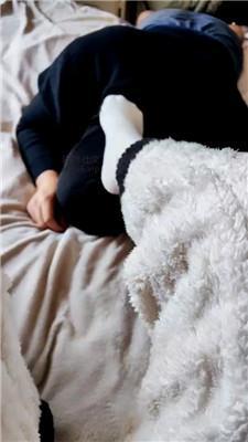 【小羊咩咩】棉袜脚丫蹂躏家奴 JS250106-7