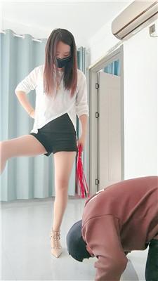 【鱼主】嘴洗丝袜/清理铆钉高跟/转胯鞭打 JS250114-41