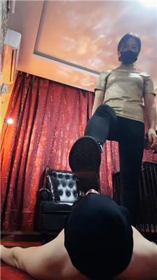 【冷颜】短靴白棉袜气味辱废物 bf50352