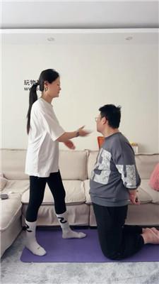 【埋汰】健身后原味白袜玩教练狗 JS250221-37