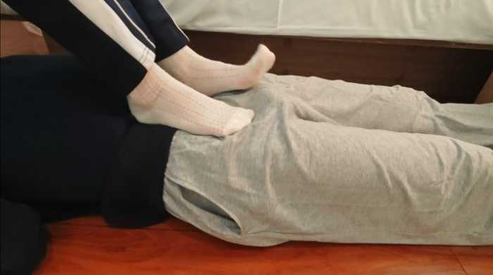 【静琪】帆布鞋白袜踩裆 YC-250711-7