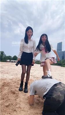 【千千】双S-沙滩活该猥琐奴 bf55527