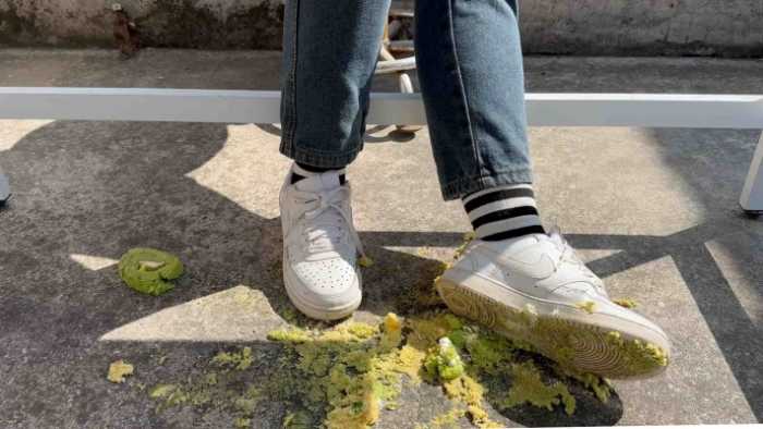 【大美】班花课桌下的偷窥(鞋底控必入) YC-260226-4