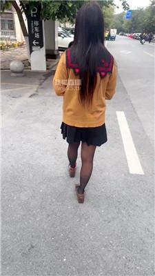 【白鹭】可爱洛丽塔黑丝踩虐 JS260304-7