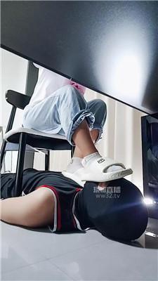 【思思殿下】原味原味白袜-桌底视角 JS260410-4