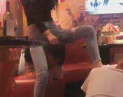 vivi，KTV调教双奴