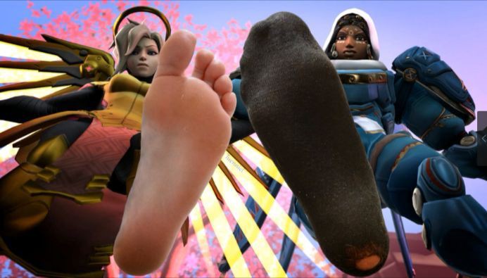 【3D】[守望先锋+300张图片+视频] AllFs3D FeetSlave bf9985