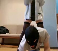 【甜依】黑丝高跟诱惑/吃白袜口水 bf21948