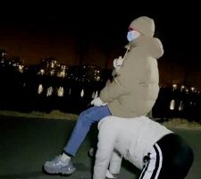 【美离子】户外-骑马遛狗/踩踏食物喂食 bf23001