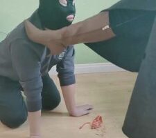 【辣姐】圈养两条狗撒气 bf23938