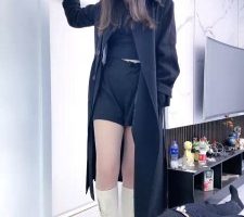 【麋鹿银儿】长靴车模-全体重踩踏/碾压狗爪/狗舌舔脏鞋底 bf28111