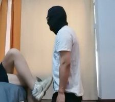 【酒酿丸子】御姐小白鞋白袜全体重踩踏/鞭打 bf29961