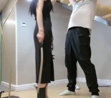 【陈甜女帝】偷袜子被抓-嘴叼鞋子吊绑-提档耳光藤条抽【完整版】 bf30465