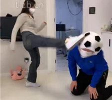 【精神小妹】双S素人学生主-超暴力踢踹 bf34801