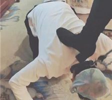 【美容院S】内裤套头/长靴踩虐/鞭打/转胯 JS231218-7