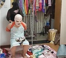 【宿迁女主】五花大绑全包囚禁窒息 JS240420-7