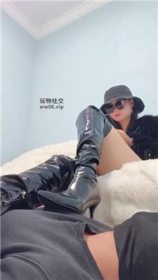 【霸道女王】内裤套头玩虐骚贱奴才【下】 JS241211-53