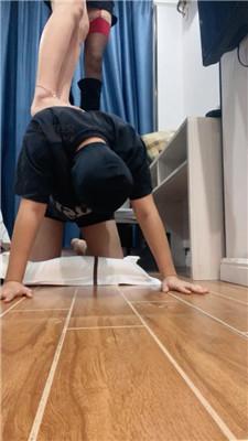 【沐沐大大】转胯-碾压踩喂食/长靴脚下羞辱【双视角版】 JS250126-22