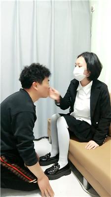 【刘二狗】狗舌清理脏皮鞋白丝 bf50774