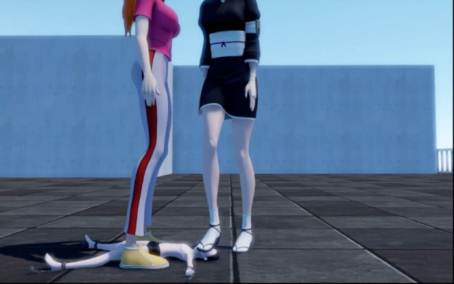 动漫游戏女主男小人MMDX4个 bf57004